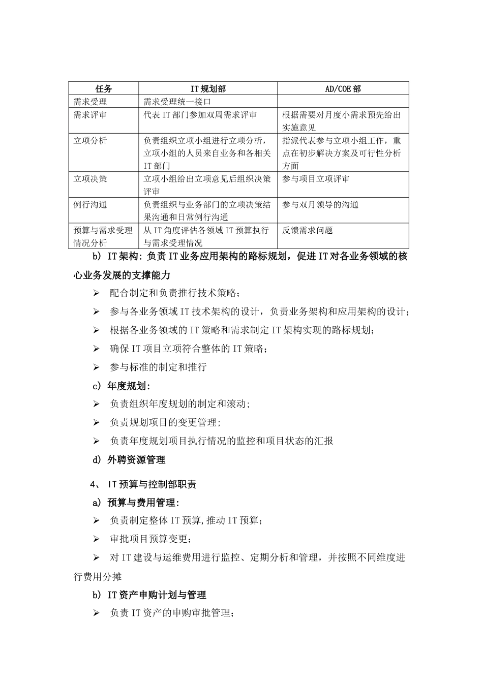 华为组织结构管理工程部各部门组织结构与职责_第3页