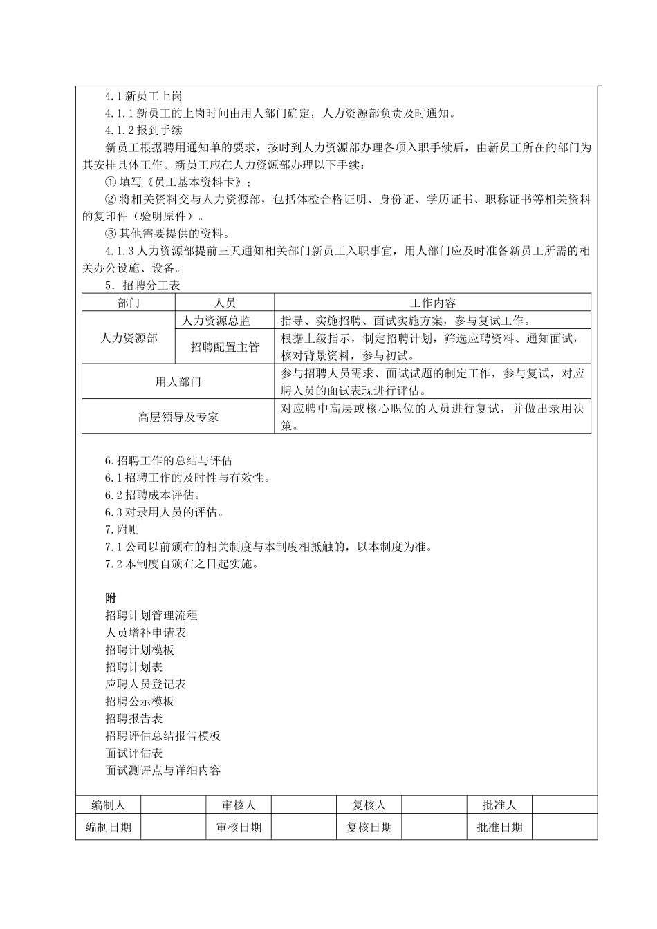 招聘管理制度_第3页