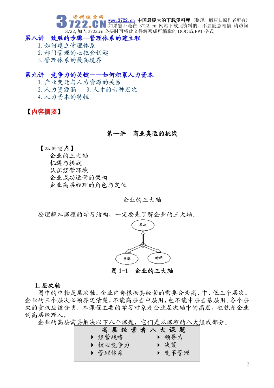《高层经理人的八项修炼》_第2页